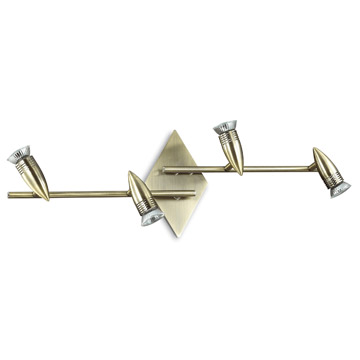 Ideal Lux 119830 ALFA PL4 BRUNITO потолочный светильник Ideal Lux 119830 ALFA PL4 BRUNITO потолочный светильник
