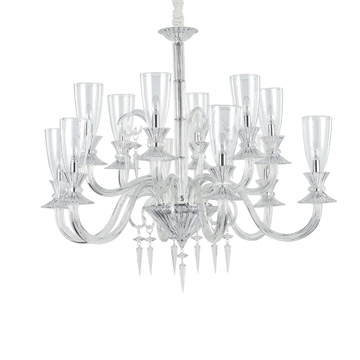 Ideal Lux 103419 BEETHOVEN SP12 подвесной светильник прозрачный