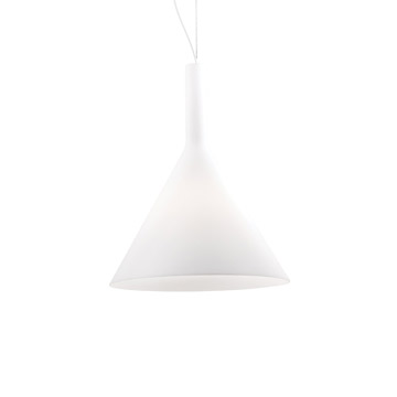 Ideal Lux 074313 COCKTAIL SP1 BIG BIANCO подвесной светильник белый