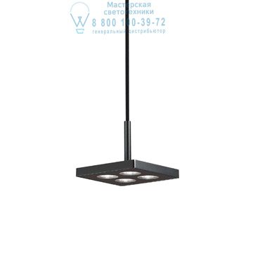 Ideal Lux 205830 GARAGE SP4 SQUARE NERO подвесной светильник черный Ideal Lux 205830 GARAGE SP4 SQUARE NERO подвесной светильник черный