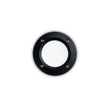 Ideal Lux 096551 LETI ROUND FI1 NERO уличный встраиваемый светильник черный Ideal Lux 096551 LETI ROUND FI1 NERO уличный встраиваемый светильник черный