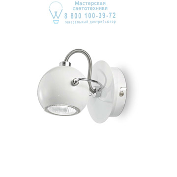 Ideal Lux 077888 LUNARE AP1 BIANCO накладной светильник белый