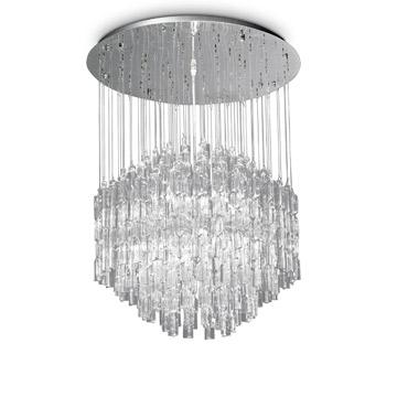 Ideal Lux 087269 MAJESTIC SP10 TRASPARENTE подвесной светильник прозрачный