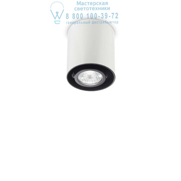 Ideal Lux 140841 MOOD PL1 SMALL ROUND BIANCO потолочный светильник белый Ideal Lux 140841 MOOD PL1 SMALL ROUND BIANCO потолочный светильник белый