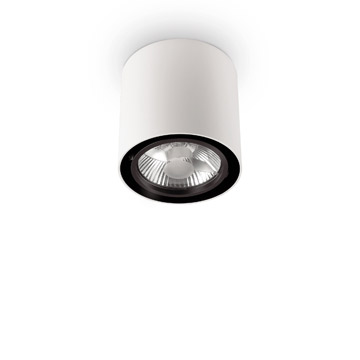 Ideal Lux 140872 MOOD PL1 BIG ROUND BIANCO потолочный светильник белый Ideal Lux 140872 MOOD PL1 BIG ROUND BIANCO потолочный светильник белый