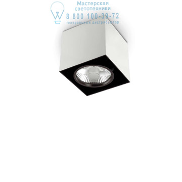 Ideal Lux 140902 MOOD PL1 SMALL SQUARE BIANCO потолочный светильник белый