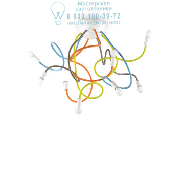 Ideal Lux 159010 MULTIFLEX PL8 COLOR потолочный светильник Ideal Lux 159010 MULTIFLEX PL8 COLOR потолочный светильник