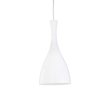 Ideal Lux 013244 OLIMPIA SP1 BIANCO подвесной светильник белый Ideal Lux 013244 OLIMPIA SP1 BIANCO подвесной светильник белый