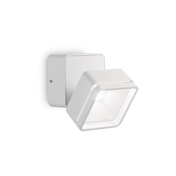 Ideal Lux 172507 OMEGA SQUARE AP1 BIANCO уличный накладной светильник белый Ideal Lux 172507 OMEGA SQUARE AP1 BIANCO уличный накладной светильник белый