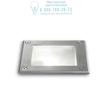 Ideal Lux 117881 PARK PT1 SQUARE уличный встраиваемый светильник сталь Ideal Lux 117881 PARK PT1 SQUARE уличный встраиваемый светильник сталь