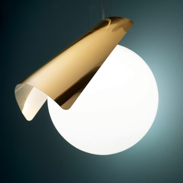 Ideal Lux 176734 PENOMBRA SP1 OTTONE подвесной светильник Ideal Lux 176734 PENOMBRA SP1 OTTONE подвесной светильник
