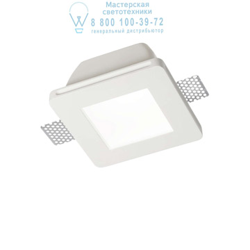 Ideal Lux 150116 SAMBA FI1 SQUARE BIG GLASS встраиваемый светильник белый Ideal Lux 150116 SAMBA FI1 SQUARE BIG GLASS встраиваемый светильник белый