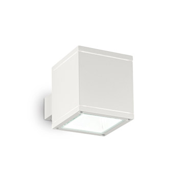 Ideal Lux 144276 SNIF AP1 SQUARE BIANCO уличный накладной светильник белый Ideal Lux 144276 SNIF AP1 SQUARE BIANCO уличный накладной светильник белый