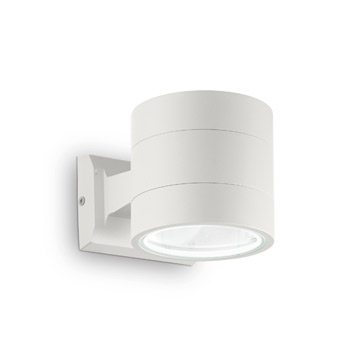 Ideal Lux 144283 SNIF AP1 ROUND BIANCO уличный накладной светильник белый Ideal Lux 144283 SNIF AP1 ROUND BIANCO уличный накладной светильник белый