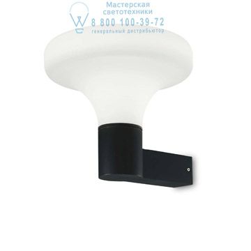 Ideal Lux 146546 SOUND AP1 NERO уличный накладной светильник черный Ideal Lux 146546 SOUND AP1 NERO уличный накладной светильник черный