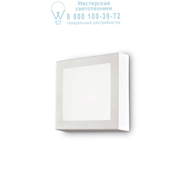 Ideal Lux 116099 STORM PL1 накладной светильник белый