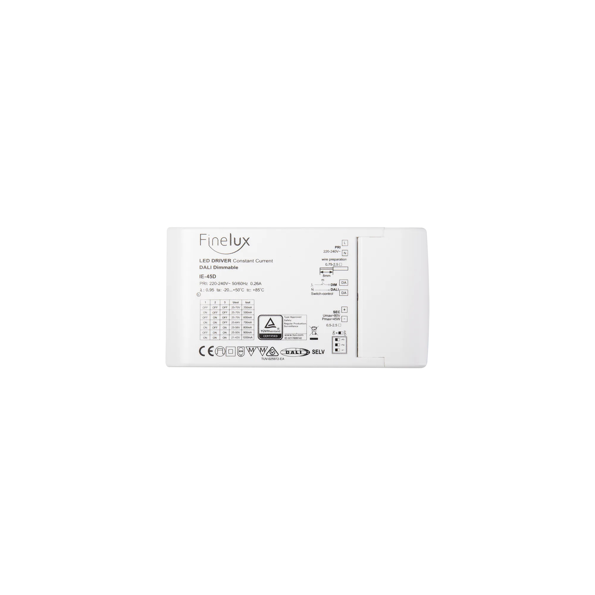 Nova Alimentatore Dali/push 20W 500MA блок питания