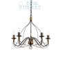 Иконка Ideal Lux 057187 CORTE SP5 RUGGINE подвесной светильник 