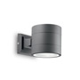 Иконка Ideal Lux 061467 SNIF AP1 ROUND ANTRACITE уличный накладной светильник 