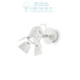 Иконка Ideal Lux 095677 CIAK AP1 BIANCO накладной светильник белый