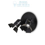 Иконка Ideal Lux 095684 CIAK AP2 NERO накладной светильник черный