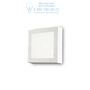 Иконка Ideal Lux 116099 STORM PL1 накладной светильник белый