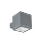 Иконка Ideal Lux 121963 SNIF AP1 SQUARE ANTRACITE уличный накладной светильник 