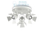 Иконка Ideal Lux 122267 CIAK AP3 BIANCO накладной светильник белый