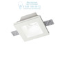Иконка Ideal Lux 139029 SAMBA FI1 SQUARE BIG встраиваемый светильник белый
