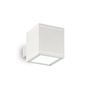 Иконка Ideal Lux 144276 SNIF AP1 SQUARE BIANCO уличный накладной светильник белый