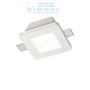 Иконка Ideal Lux 150116 SAMBA FI1 SQUARE BIG GLASS встраиваемый светильник белый