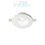 Иконка Ideal Lux 150130 SAMBA FI1 ROUND MEDIUM встраиваемый светильник белый