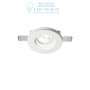 Иконка Ideal Lux 150307 SAMBA FI1 ROUND SMALL встраиваемый светильник белый