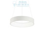Иконка Ideal Lux 157030 STADIUM SP1 SMALL подвесной светильник белый