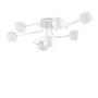 Иконка Ideal Lux 174419 MALLOW PL7 потолочный светильник белый