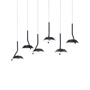 Иконка Ideal Lux 190778 BARBY SP6 подвесной светильник черный